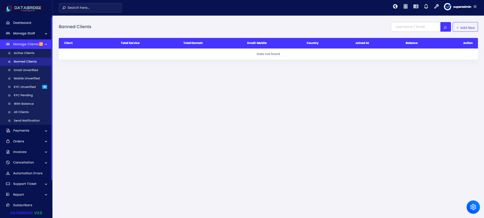 Manage Clients Image