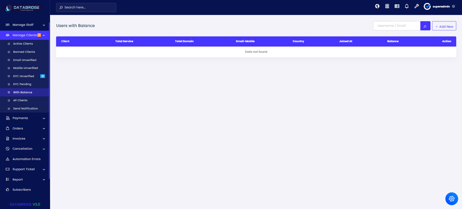 Manage Clients Image