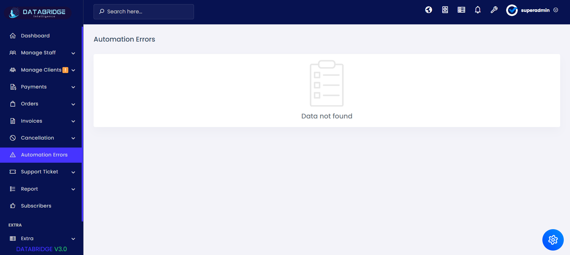 Automation Errors Image
